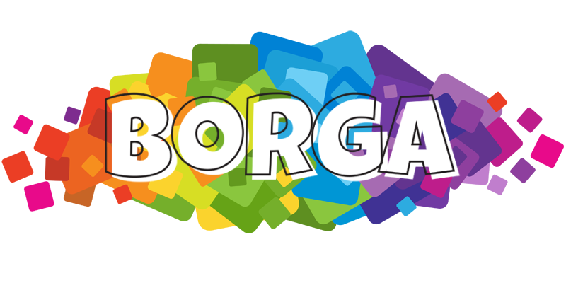 Borga pixels logo
