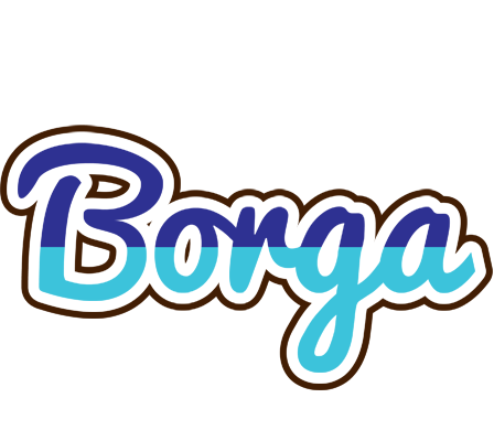 Borga raining logo