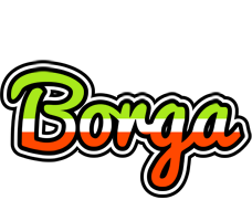 Borga superfun logo