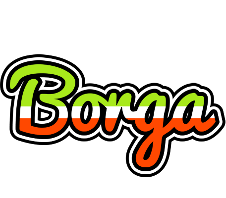 Borga superfun logo