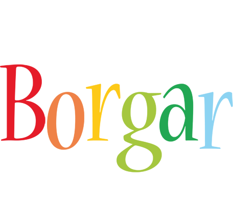 Borgar birthday logo