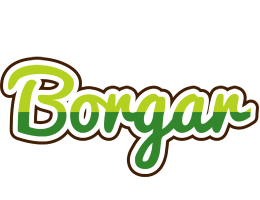Borgar golfing logo