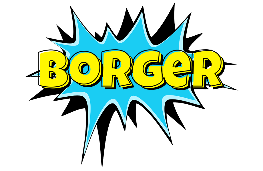 Borger amazing logo
