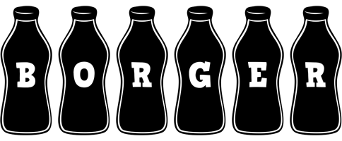 Borger bottle logo