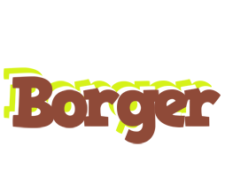 Borger caffeebar logo