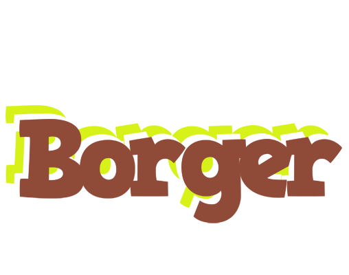 Borger caffeebar logo