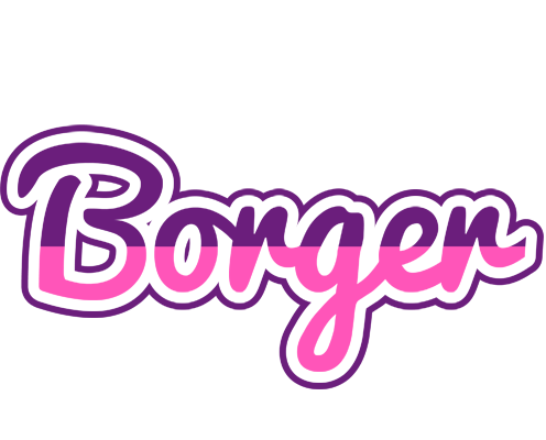 Borger cheerful logo