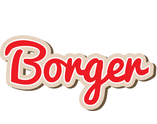 Borger chocolate logo