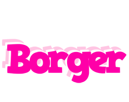 Borger dancing logo