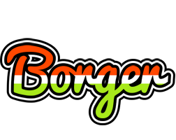 Borger exotic logo