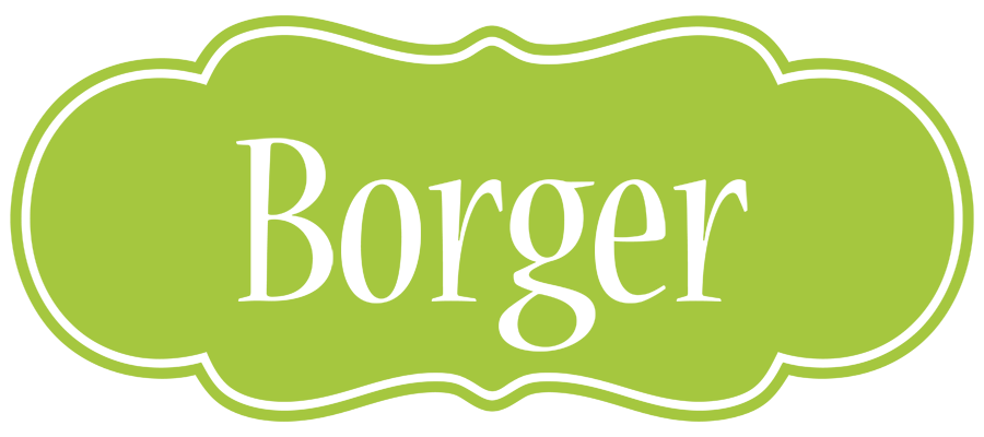 Borger family logo
