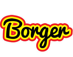 Borger flaming logo