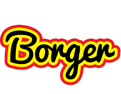 Borger flaming logo