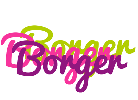 Borger flowers logo