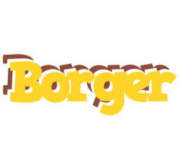 Borger hotcup logo