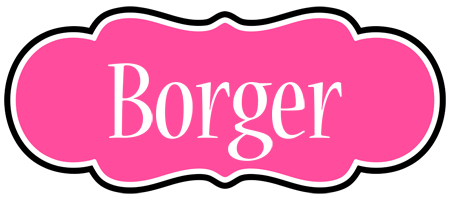 Borger invitation logo