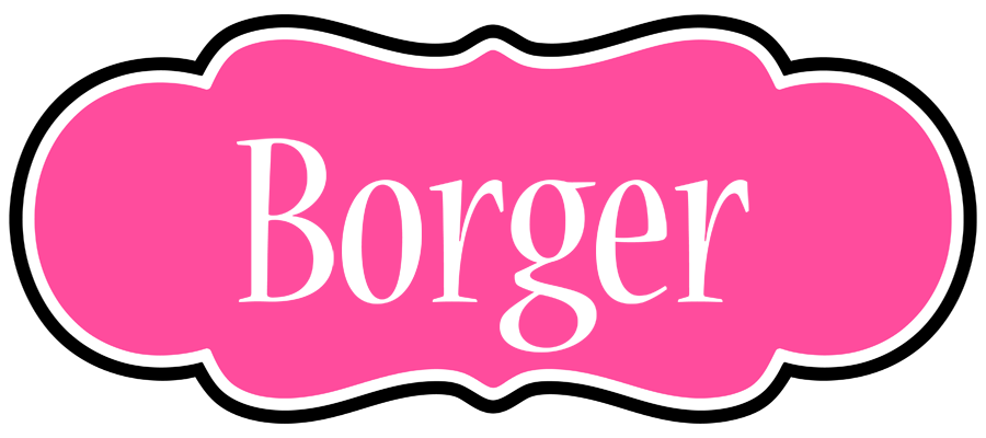Borger invitation logo