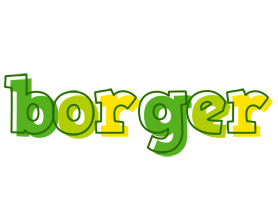 Borger juice logo