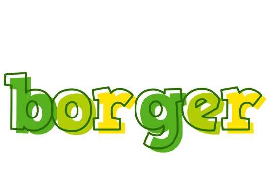 Borger juice logo