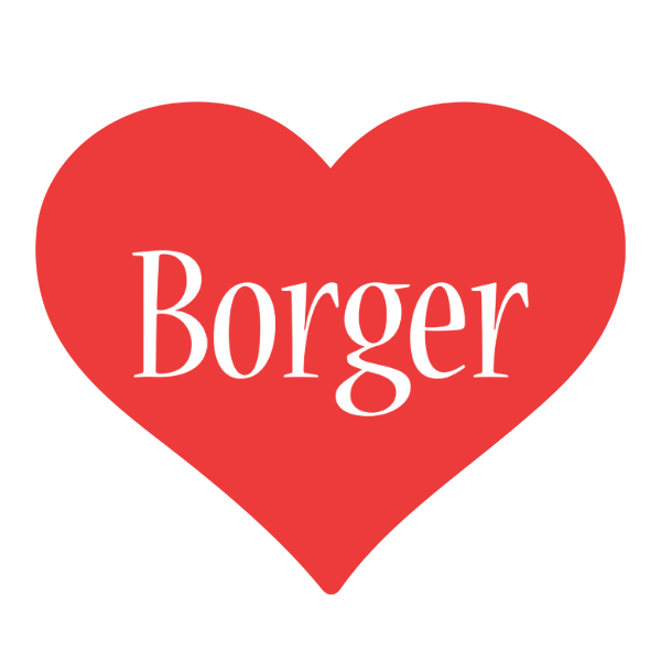 Borger love logo