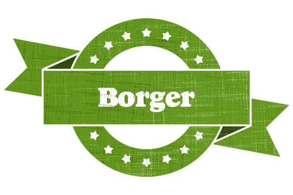 Borger natural logo