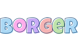 Borger pastel logo