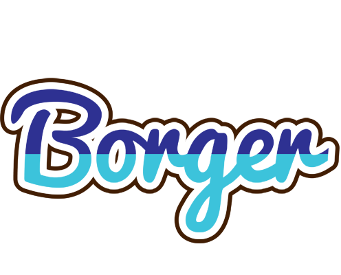 Borger raining logo