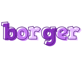 Borger sensual logo