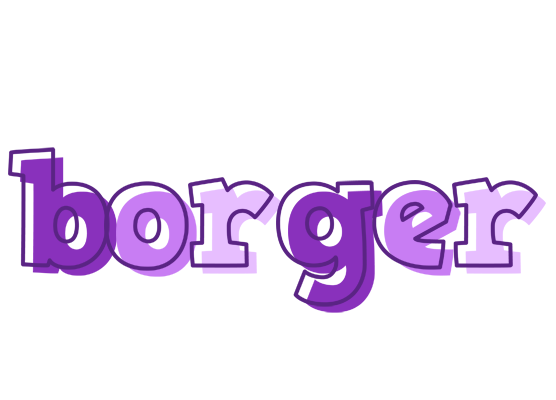 Borger sensual logo