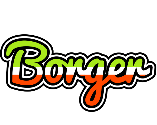 Borger superfun logo