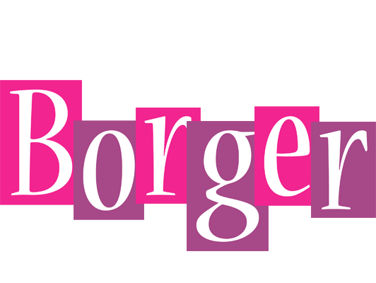 Borger whine logo