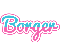 Borger woman logo