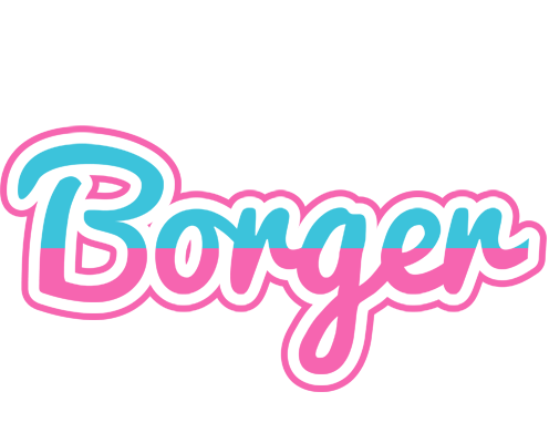 Borger woman logo