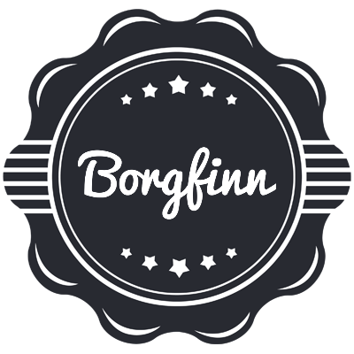 Borgfinn badge logo