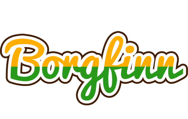 Borgfinn banana logo