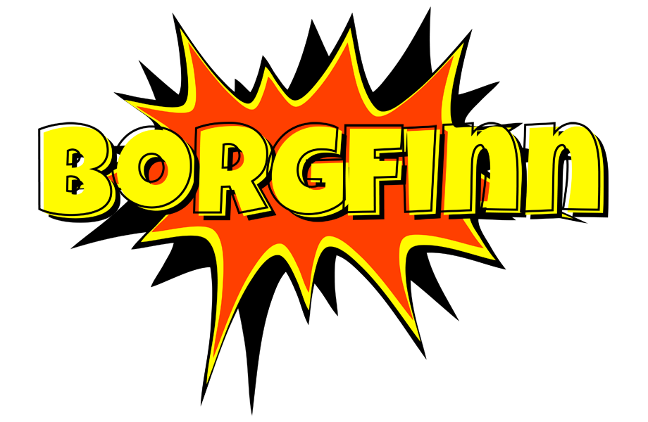 Borgfinn bazinga logo