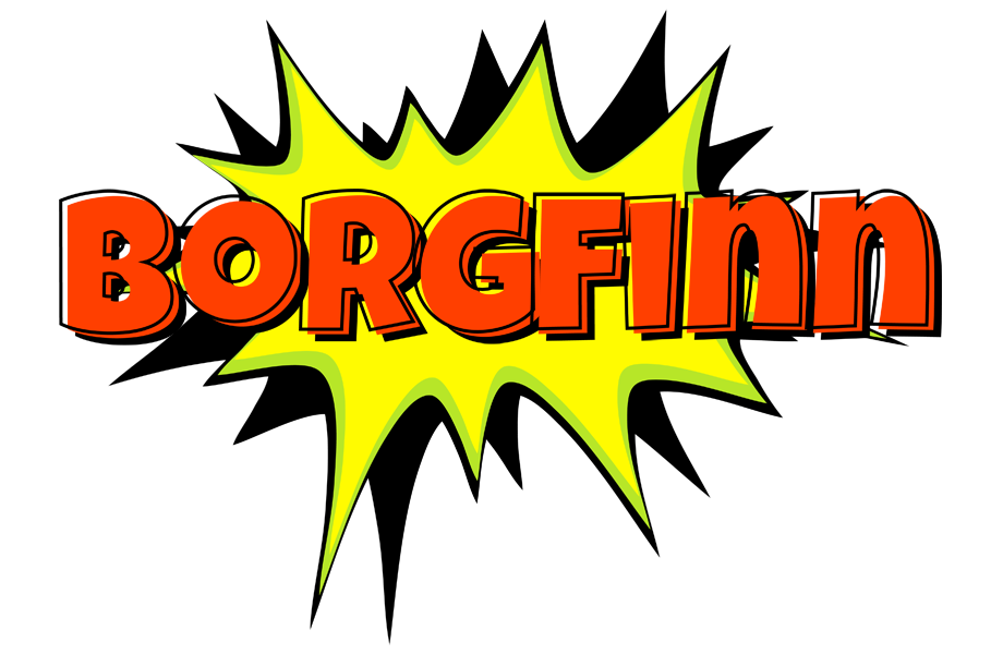 Borgfinn bigfoot logo