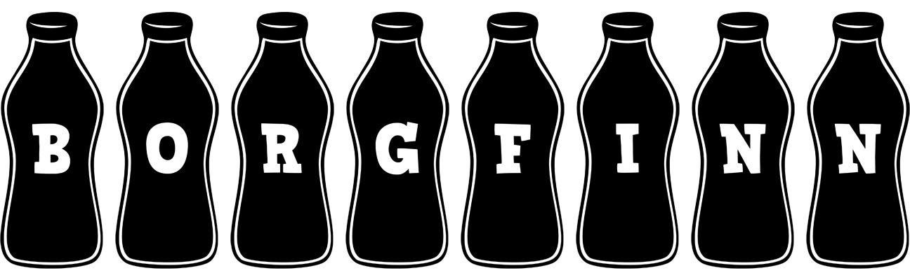 Borgfinn bottle logo