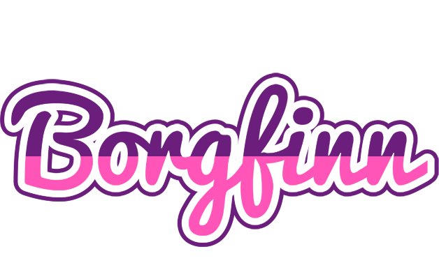 Borgfinn cheerful logo