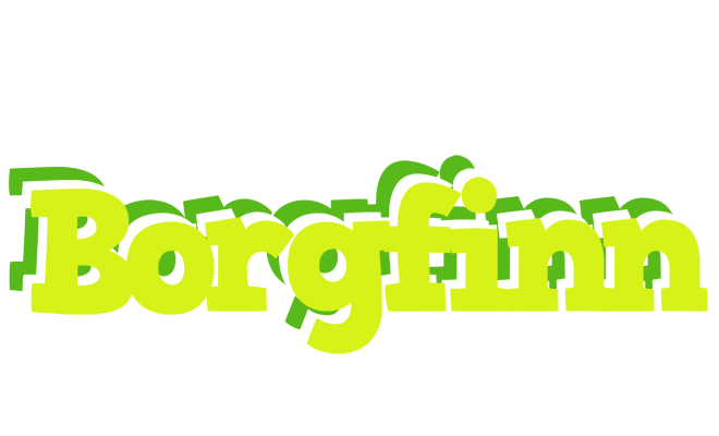 Borgfinn citrus logo