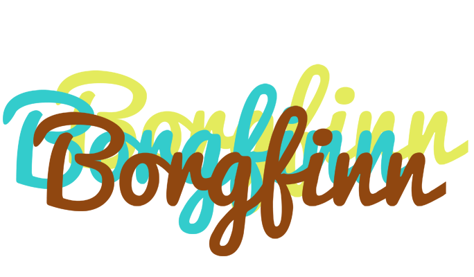 Borgfinn cupcake logo
