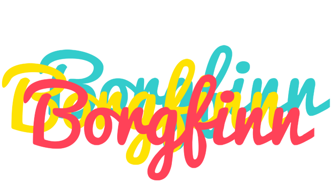 Borgfinn disco logo