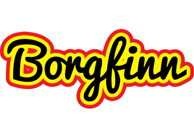 Borgfinn flaming logo