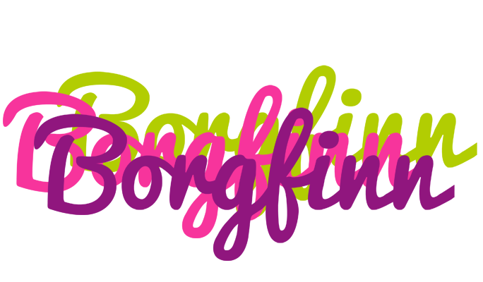 Borgfinn flowers logo