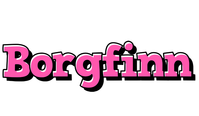 Borgfinn girlish logo