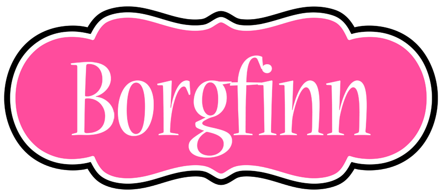 Borgfinn invitation logo