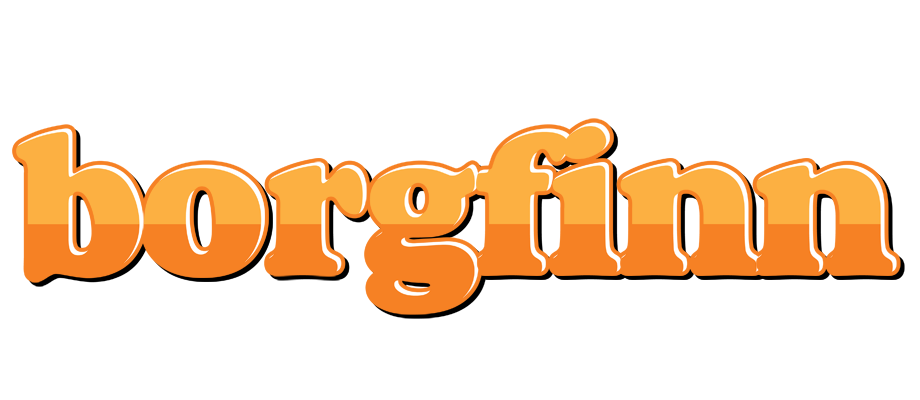 Borgfinn orange logo