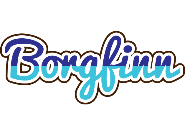 Borgfinn raining logo