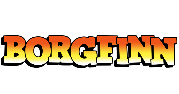 Borgfinn sunset logo