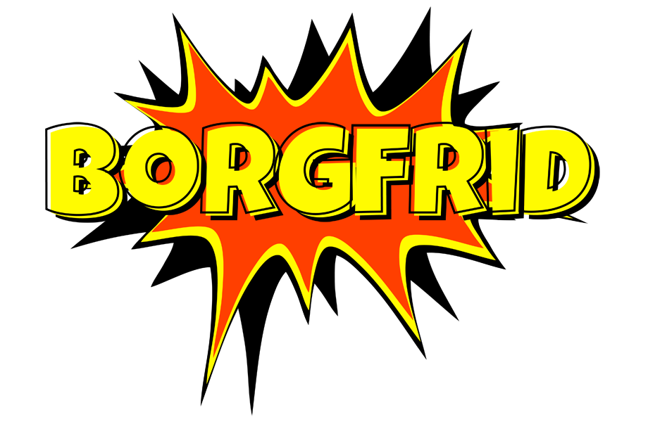 Borgfrid bazinga logo
